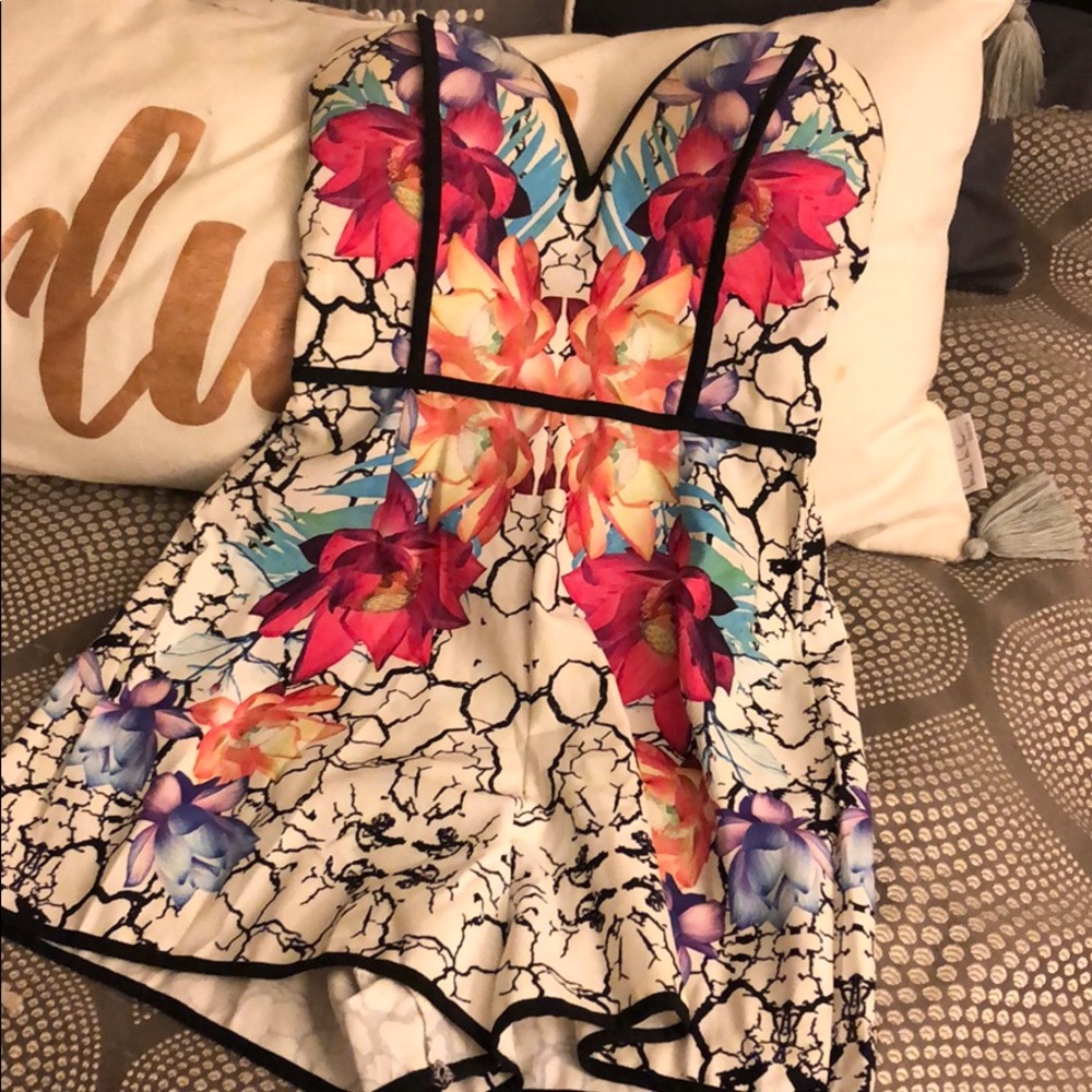 Floral Romper